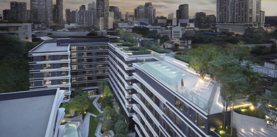 Condo à Khlong Toei, Bangkok, Thaïlande, 2 chambres  № 126395