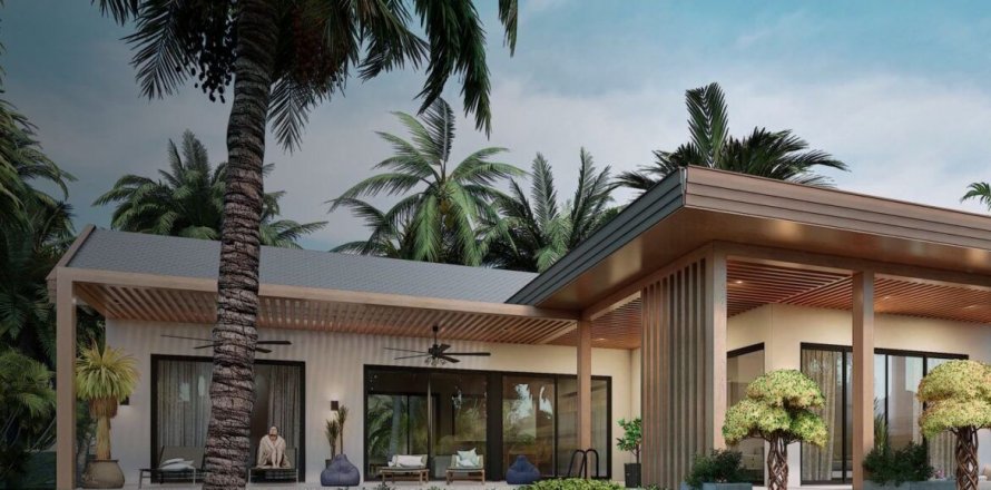 Вилла в Dolce Vita, Сураттхани, Таиланд с 3 спальнями  № 130612