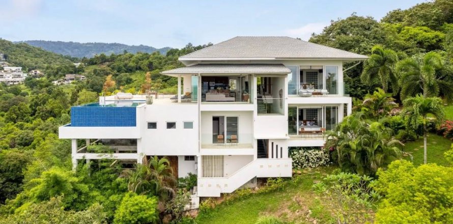 Вилла в Самуи, Таиланд с 5 спальнями № 124673