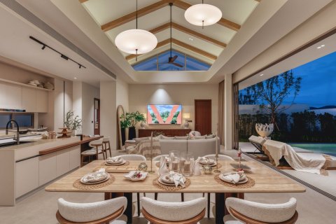 Вилла в Банг Тао, Таиланд с 4 комнатами  № 78636 - фото 6