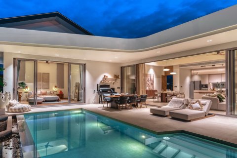 Вилла в Банг Тао, Таиланд с 4 комнатами  № 78636 - фото 3