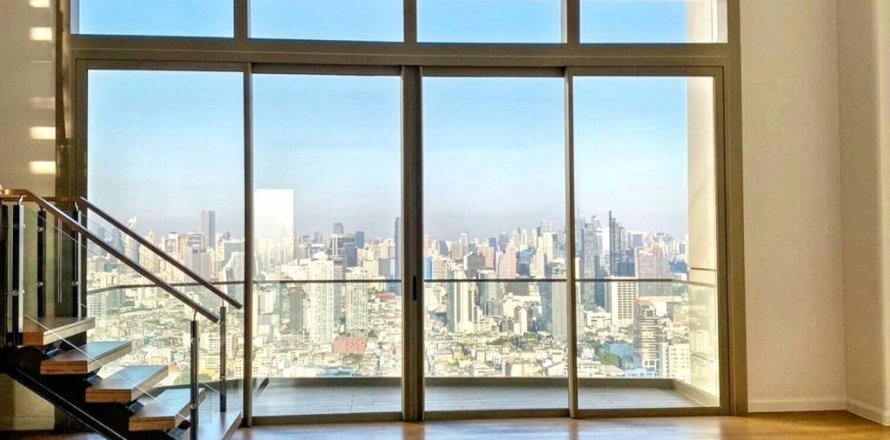 Дуплекс в Бангкоке, Таиланд с 4 спальнями  № 124435