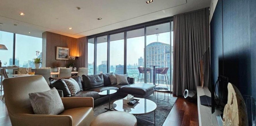 Кондоминиум с 3 спальнями в Ваттхане, Бангкок, Таиланд № 123644