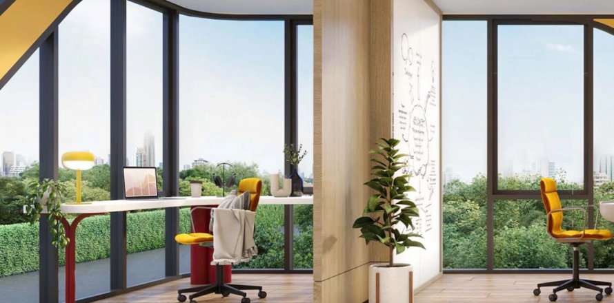 Студия в кондо в Бангкоке, Таиланд в THE MUVE Sukhumvit 107 № 124817