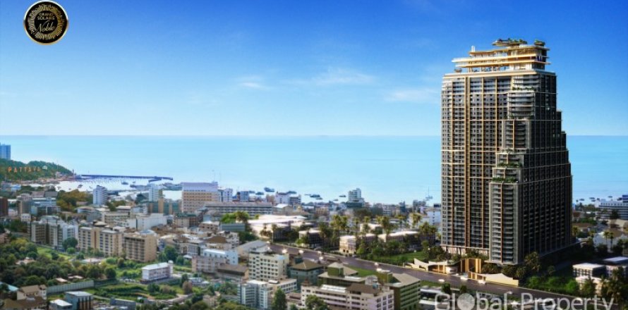 Кондоминиум с 2 спальнями в Паттайе, Таиланд № 81820