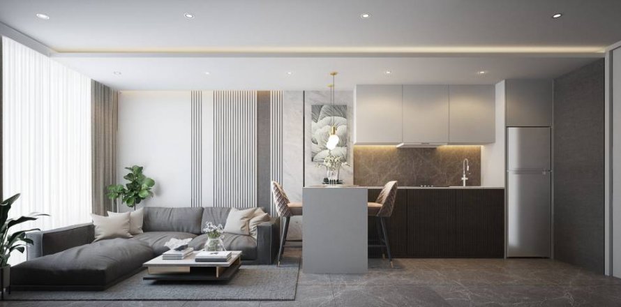 Condo à Bang Lamung, Thaïlande, 1 chambre № 94295