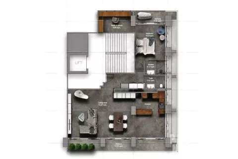 Condo in Bang Rak, Bangkok, Thailand, 1 bedroom  № 124039 - photo 2