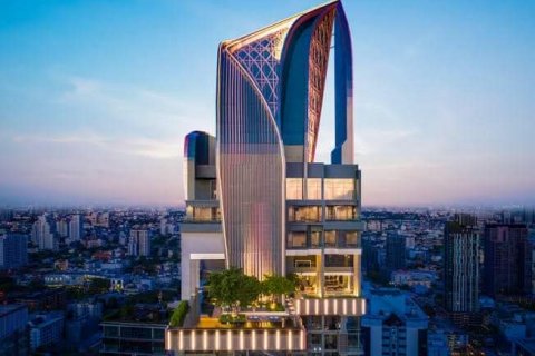 Кондоминиум с 2 спальнями в Ваттхане, Бангкок, Таиланд № 123937 - фото 11