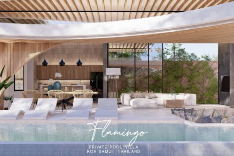 Дом в Самуи, Таиланд с 3 спальнями  № 124747 - фото 1