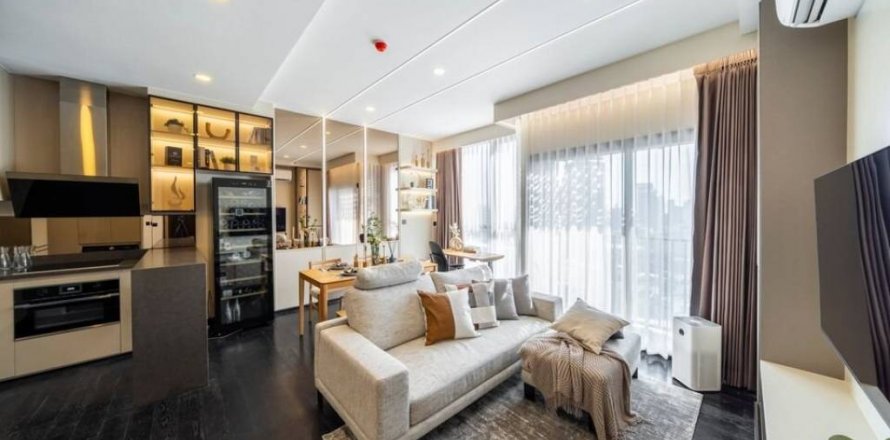 Кондоминиум с 2 спальнями в Бангкоке, Таиланд № 85748