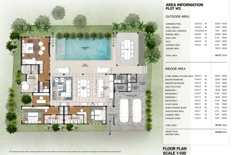 Вилла в Банг Тао, Таиланд с 5 комнатами № 78643 - фото 25