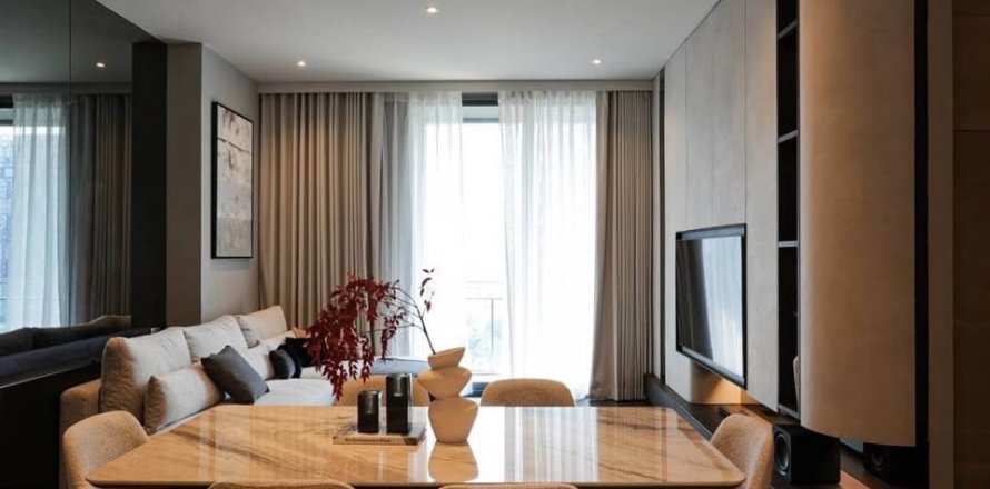 Кондоминиум с 3 спальнями в Ваттхане, Бангкок, Таиланд № 123962