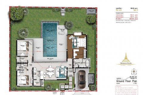 Вилла в Краби, Таиланд с 3 спальнями  № 124395 - фото 5