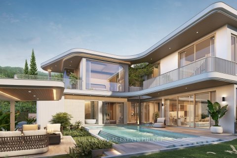 Вилла в Раваи, Таиланд с 4 спальнями  № 124233 - фото 11