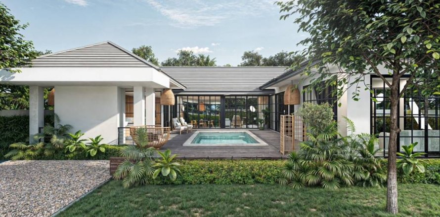 Villa à Hua Hin, Thaïlande 2 chambres № 85665