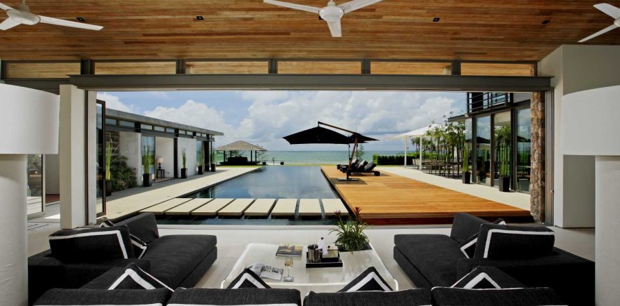 House on Naithon Beach, Thailand 6 bedrooms № 84891