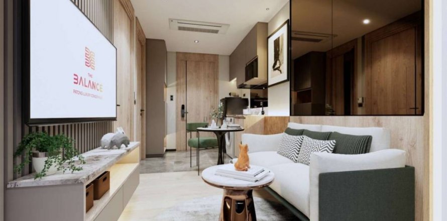 Condo à Kathu, Thaïlande, 1 chambre  № 119751