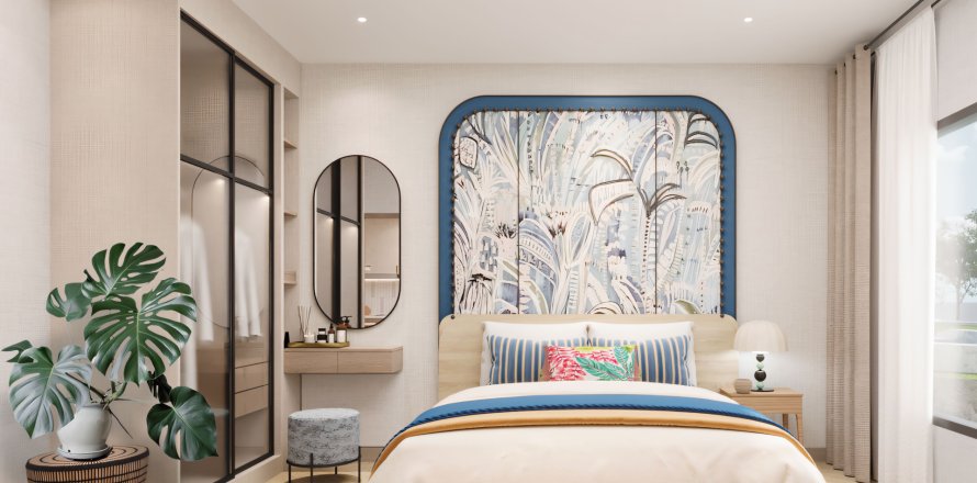 Квартира в Паттайе, Таиланд с 2 комнатами № 130385