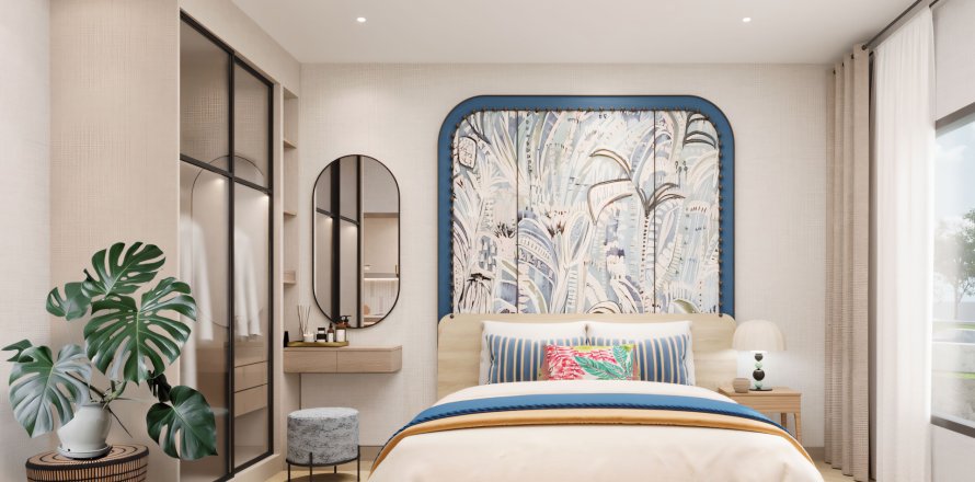 Квартира в Паттайе, Таиланд с 2 комнатами  № 130385