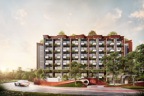 Квартира в Паттайе, Таиланд с 2 комнатами  № 130383 - фото 15