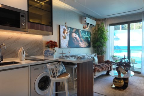 Квартира в Паттайе, Таиланд с 2 комнатами  № 130379