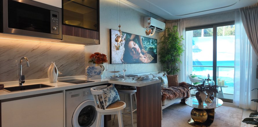 Квартира в Паттайе, Таиланд с 2 комнатами  № 130379