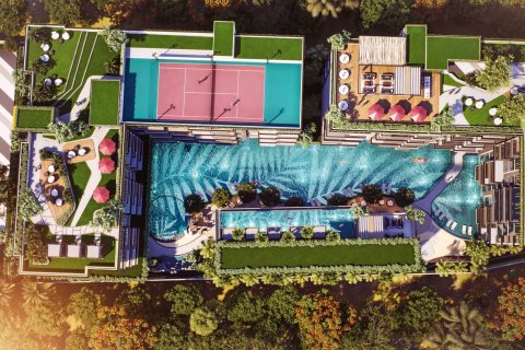 Квартира в Паттайе, Таиланд с 2 комнатами  № 130379 - фото 18