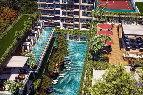 Квартира в Паттайе, Таиланд с 2 комнатами  № 130379 - фото 13