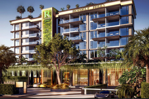 Квартира в Паттайе, Таиланд с 2 комнатами  № 130379 - фото 1