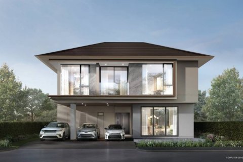 Дом в Бангкоке, Таиланд с 4 спальнями  № 85619 - фото 1