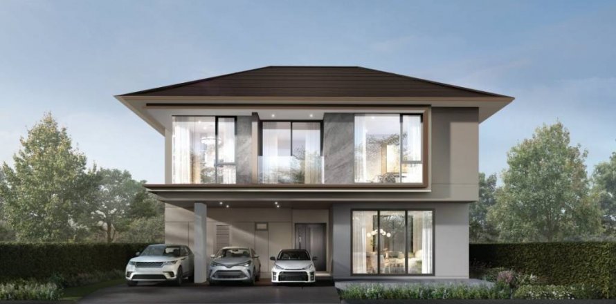 Дом в Бангкоке, Таиланд с 4 спальнями  № 85619