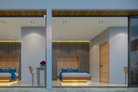 Вилла в Самуи, Таиланд с 3 спальнями  № 123790 - фото 4