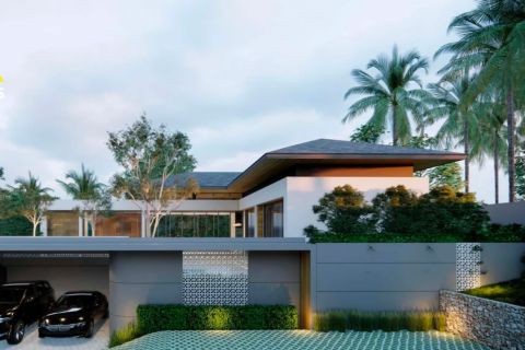 Вилла в Самуи, Таиланд с 3 спальнями  № 123790 - фото 10