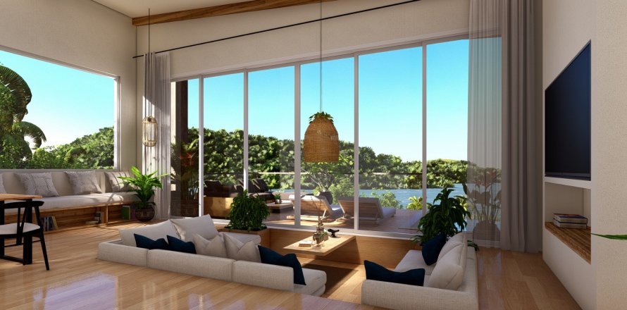 Villa à Koh Pha Ngan, Thaïlande 3 chambres № 123788