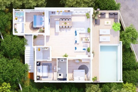 Villa à Koh Pha Ngan, Thaïlande 3 chambres № 123788 - photo 10