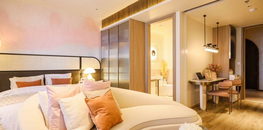 Кондоминиум с 1 спальней в Банг Ламунге, Таиланд № 86752