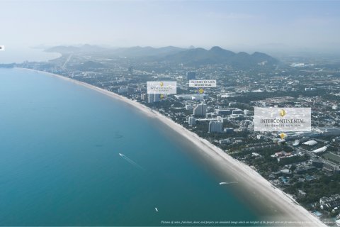 Кондоминиум с 1 спальней в Хуа Хине, Таиланд № 125475 - фото 13