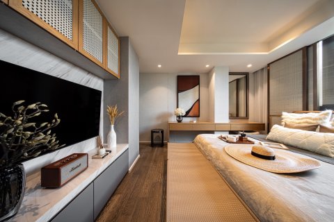 Кондоминиум с 2 спальнями в Ваттхане, Бангкок, Таиланд № 126379 - фото 9