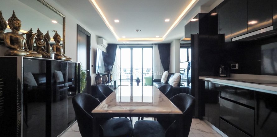 Condo à Bang Lamung, Thaïlande, 2 chambres № 100567