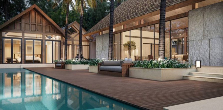 Вилла в Пхукете, Таиланд с 4 спальнями  № 132763