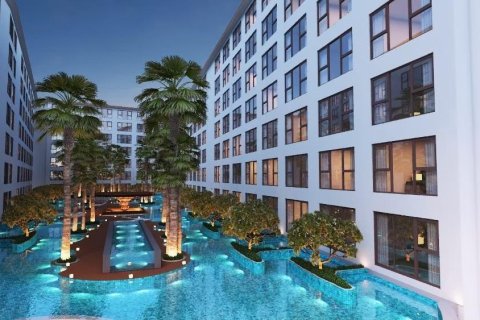 Квартира в Паттайе, Таиланд с 2 комнатами  № 144243 - фото 8