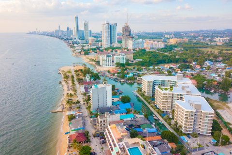 Квартира в Паттайе, Таиланд с 2 комнатами  № 144244 - фото 28