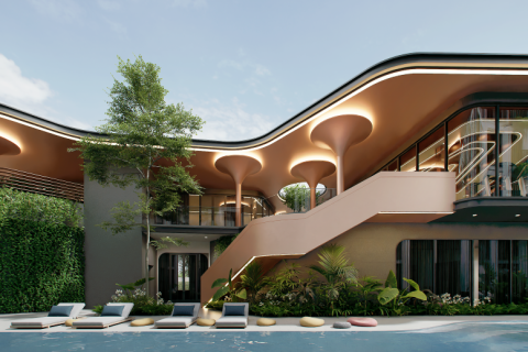 Кондоминиум с 2 спальнями в Пхукете, Таиланд в Bellevue Lagoon № 120957