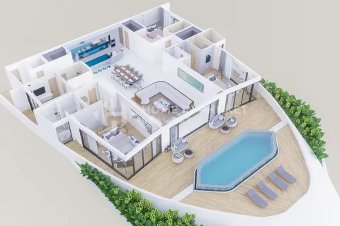 Кондоминиум с 2 спальнями в Банг Тао, Таиланд № 131650 - фото 27